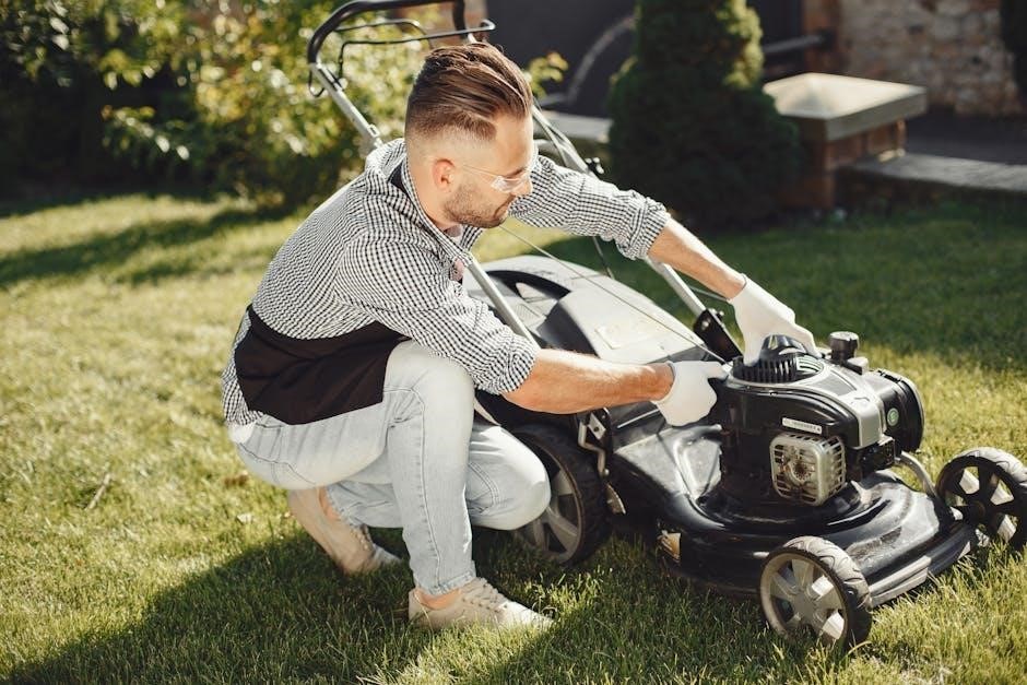 ryobi lawn mower manual